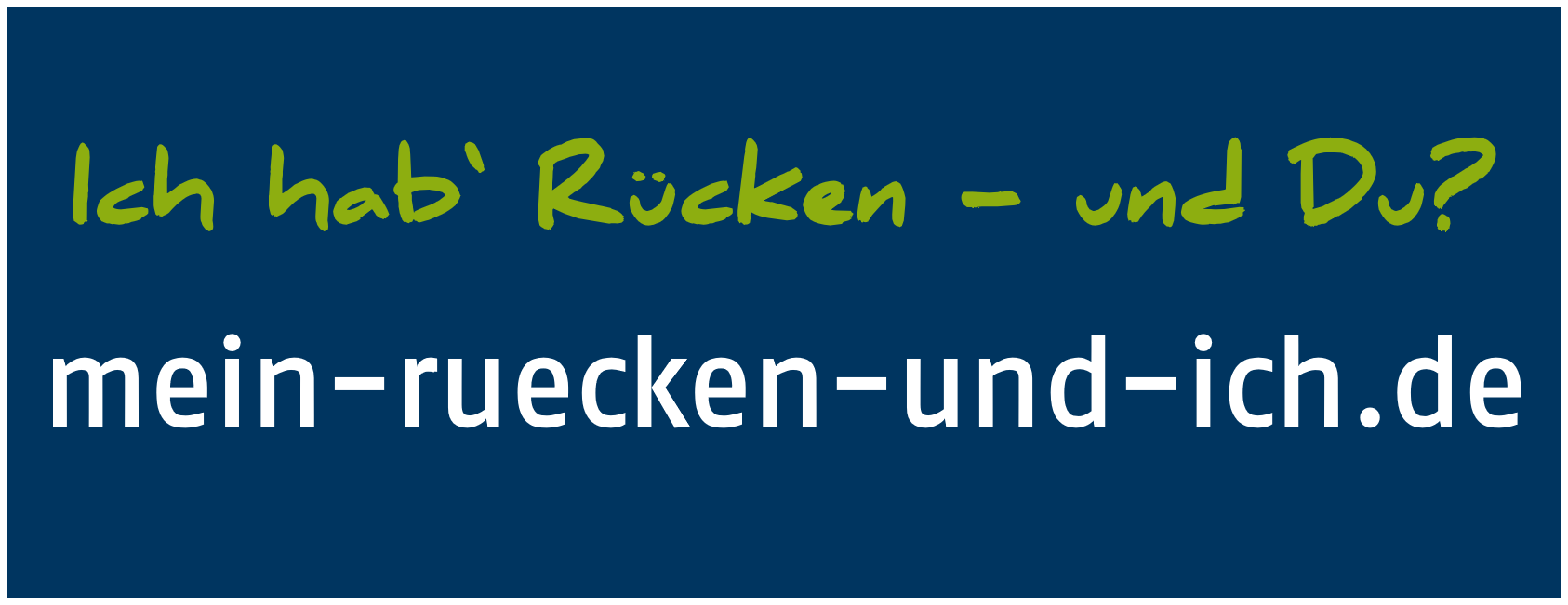 Logo Mein Rücken und ich